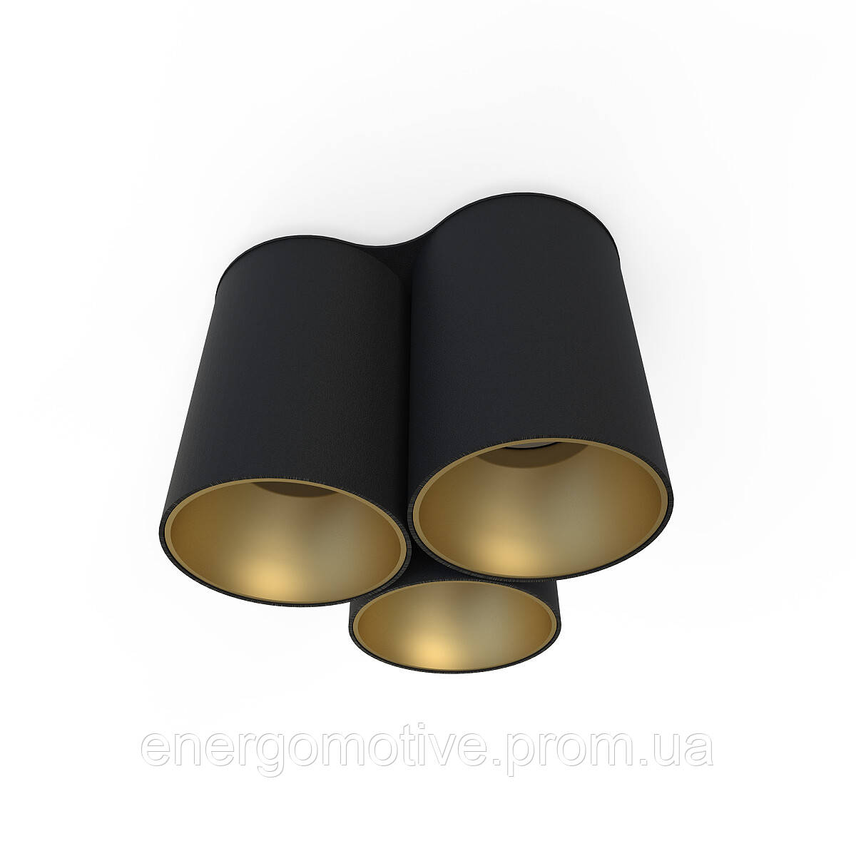 8092 Точковий світильник Nowodvorski EYE TONE III BLACK/GOLD PL