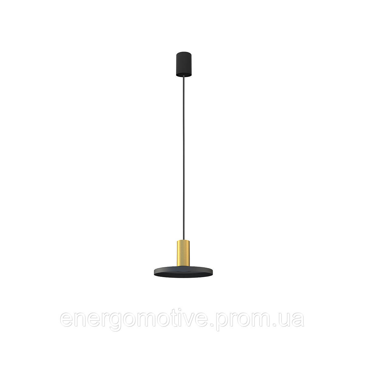 8100 Підвісний світильник Nowodvorski HERMANOS B BLACK/SOLID BRASS PL