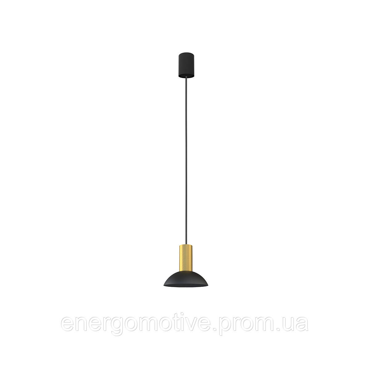 8194 Підвісний світильник Nowodvorski HERMANOS C BLACK/SOLID BRASS PL