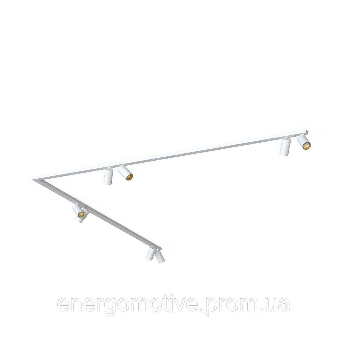 7697 Світильник Nowodvorski MONO CORNER VIII 2200 WHITE/GOLD PL