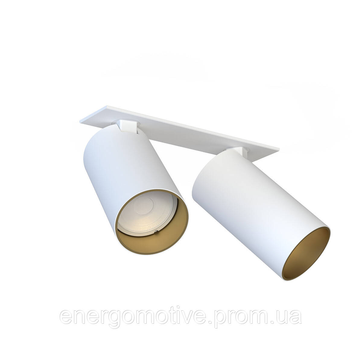 7684 Світильник Nowodvorski MONO SURFACE II WHITE/GOLD PL