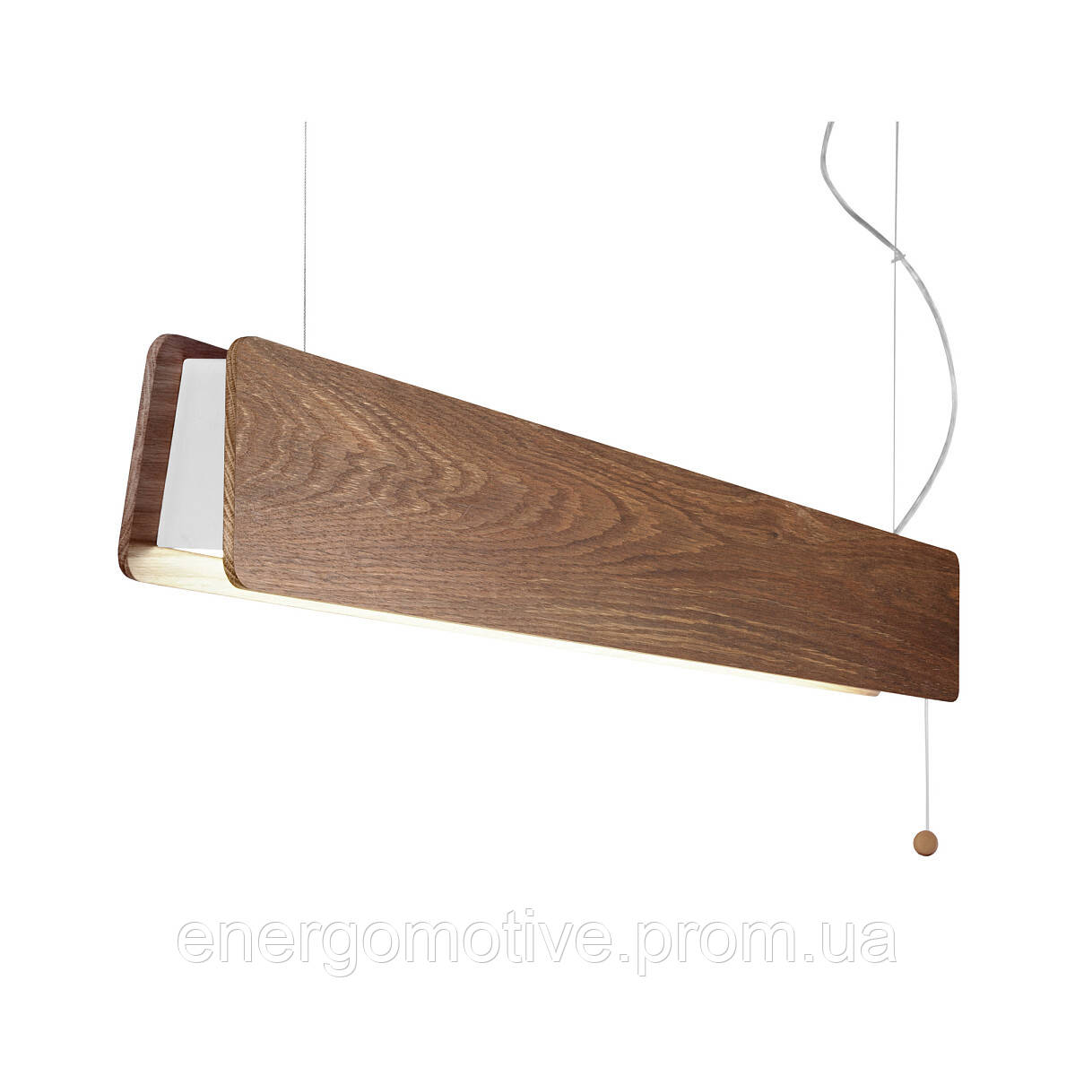 7522 Світильник підвіс Nowodvorski OSLO LED SMOKED OAK 90 ZWIS PL