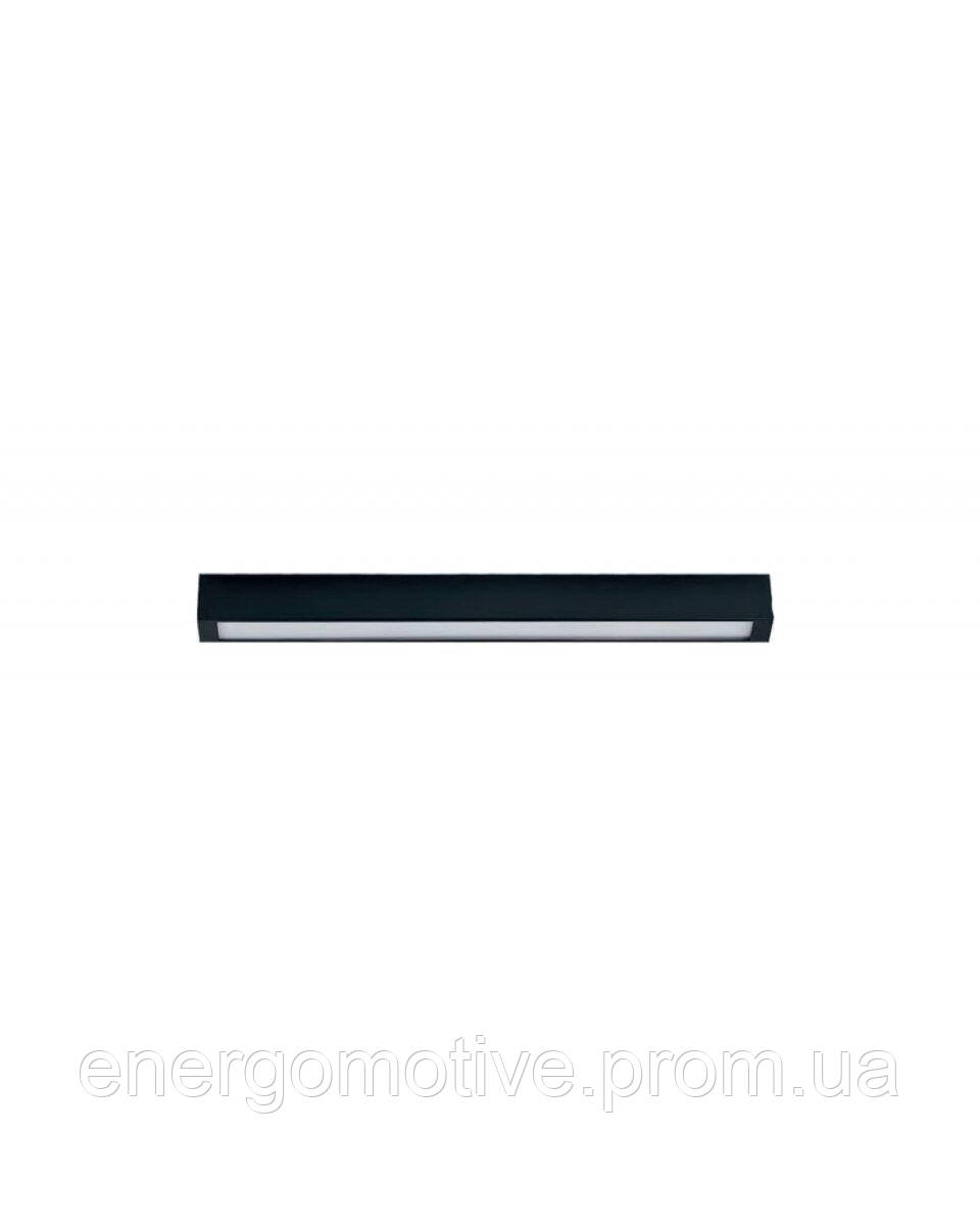 7597 Світильник Nowodvorski STRAIGHT LED BLACK CEILING 60 PL