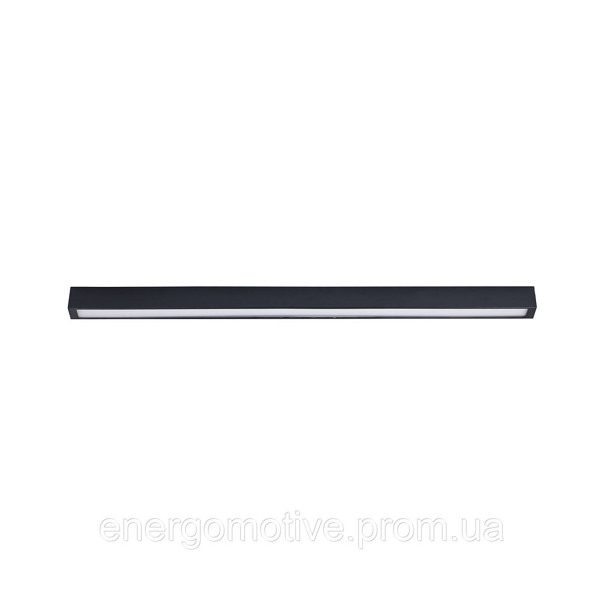 7551 Світильник Nowodvorski STRAIGHT LED GRAPHITE CEILING 120 PL