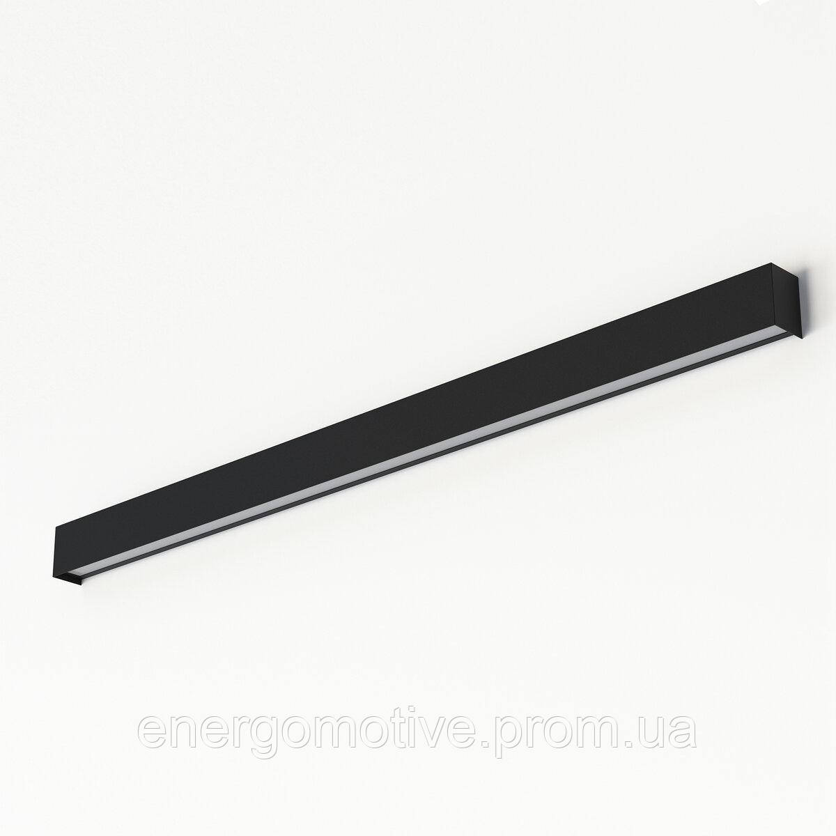 7595 Світильник Nowodvorski STRAIGHT WALL LED BLACK L PL