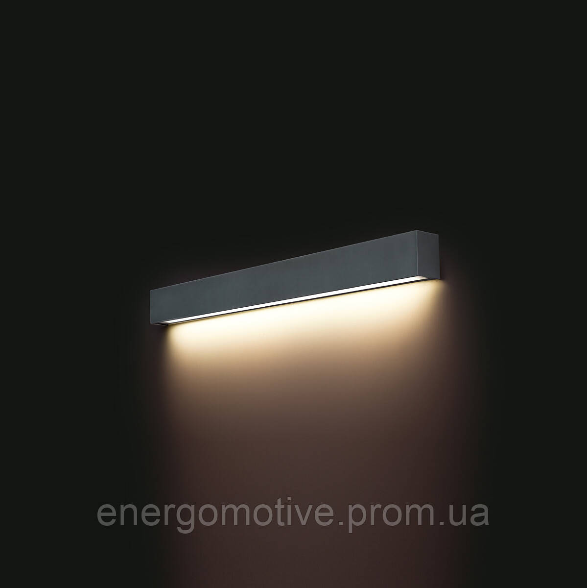 7561 Світильник Nowodvorski STRAIGHT WALL LED GRAPHITE M PL