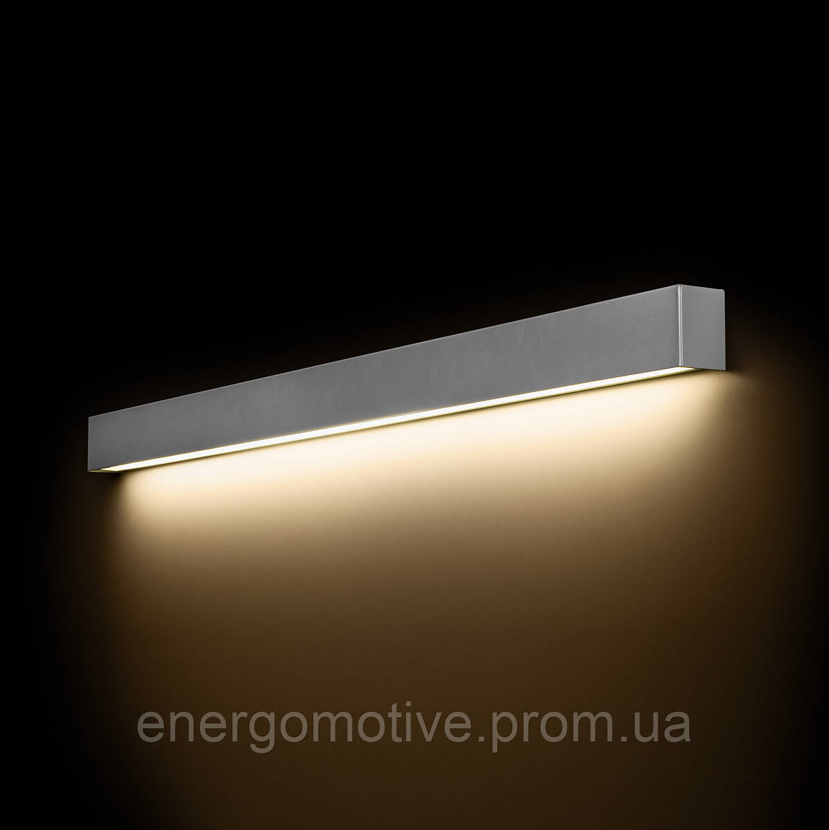 7563 Світильник Nowodvorski STRAIGHT WALL LED SILVER L PL