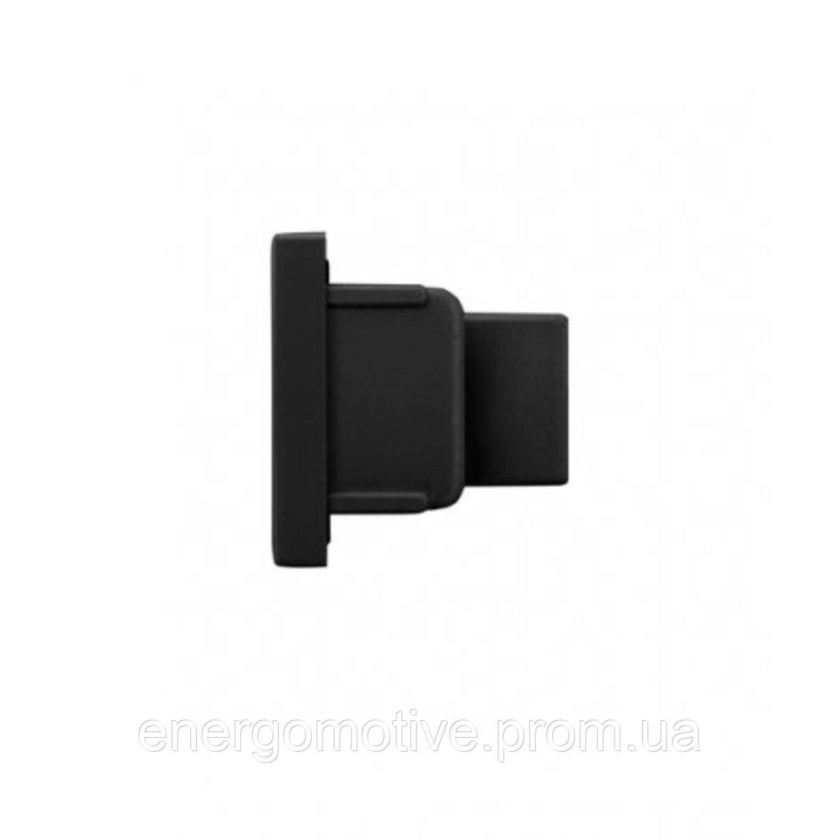 PROFILE DEAD END CAP BLACK