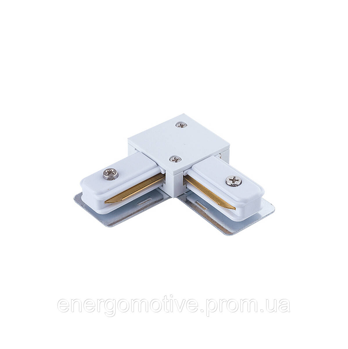 PROFILE L-CONNECTOR WHITE