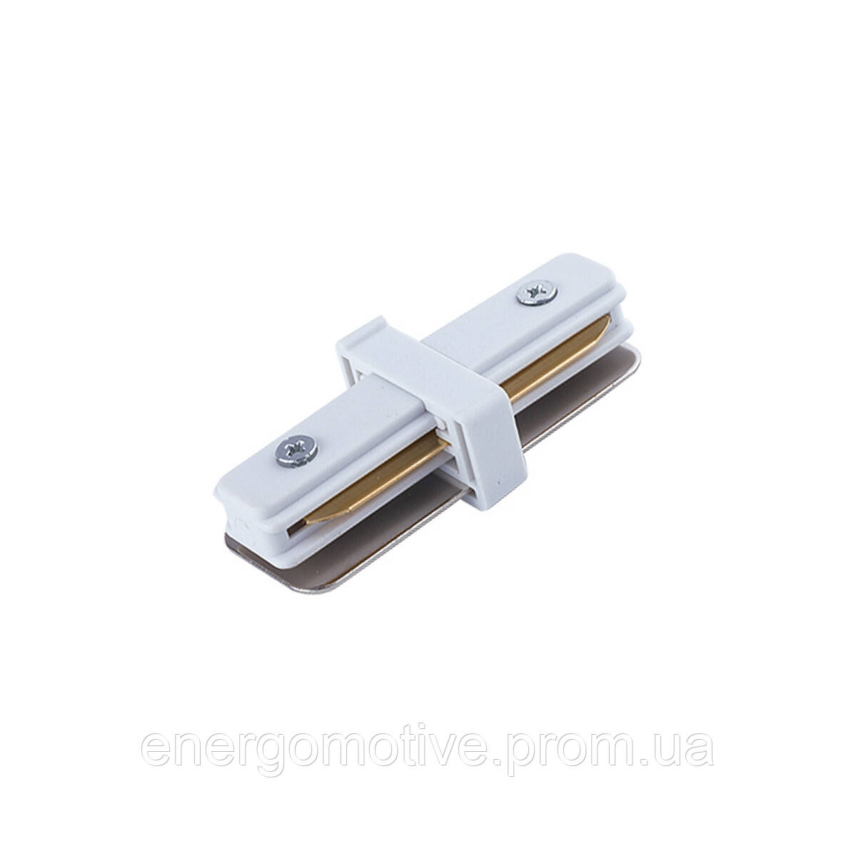 PROFILE STRAIGHT CONNECTOR WHITE