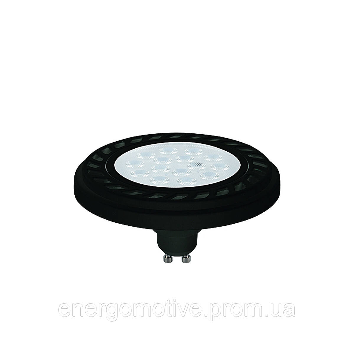 9343 Лампа Nowodvorski REFLECTOR LED 9W, 3000K, GU10, ES111, ANGLE 30, LENS, BLACK CN