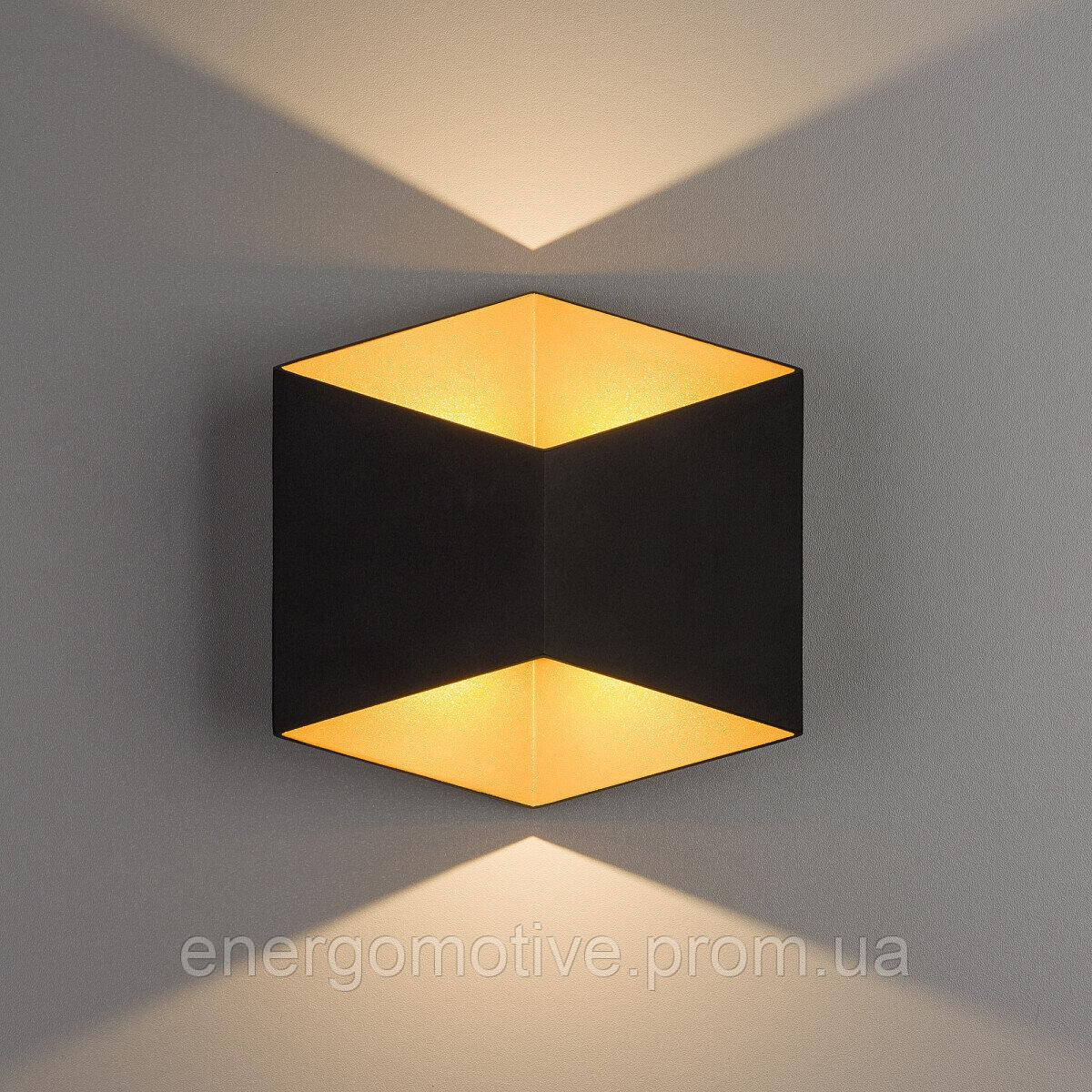 TRIANGLES LED BLACK-GOLD