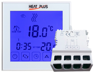 Терморегуляторы HEAT PLUS ВНТ-324 W 30А - белый