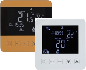 Терморегулятори HEAT PLUS ВНТ-320 W- білий/ G- золото