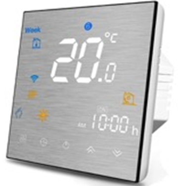 Терморегуляторы HEAT PLUS iTeo4 STEEL сенсорный, 16A