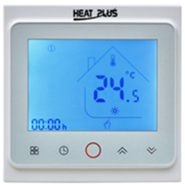 Терморегуляторы HEAT PLUS BHT-002W - GBLW сенсорный, 16А, для управления газовым котлом