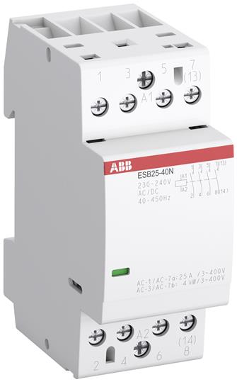 Контактор модульный ESB25-40N-06 25А 4Р