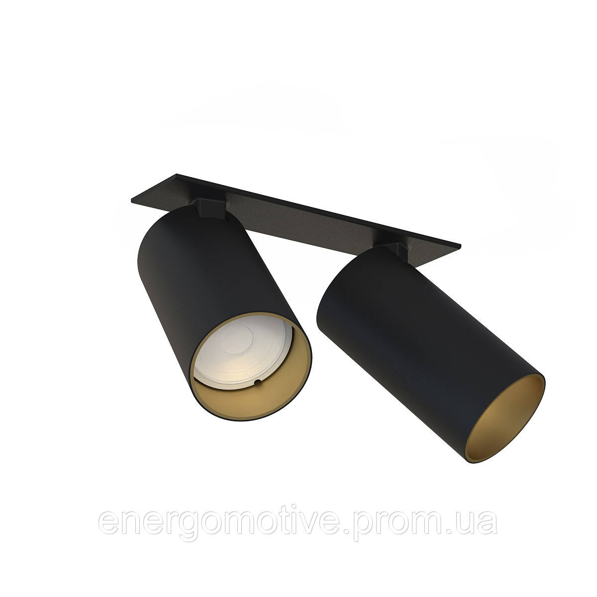 7690 Світильник Nowodvorski MONO SURFACE II BLACK/GOLD PL