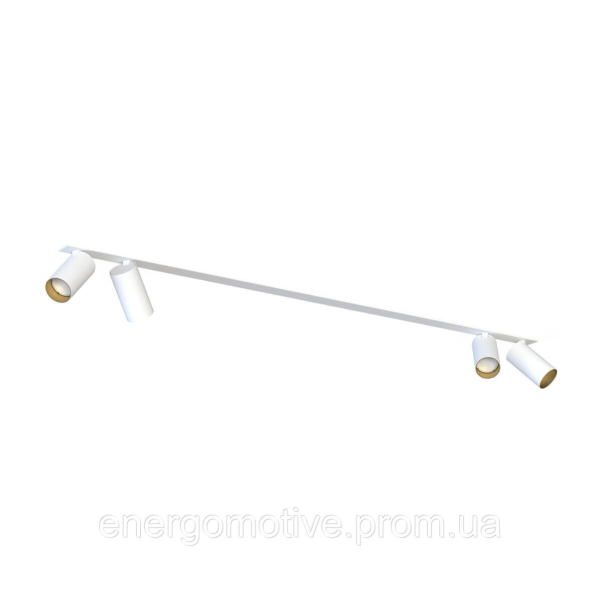 7686 Світильник Nowodvorski MONO SURFACE IV WHITE/GOLD PL