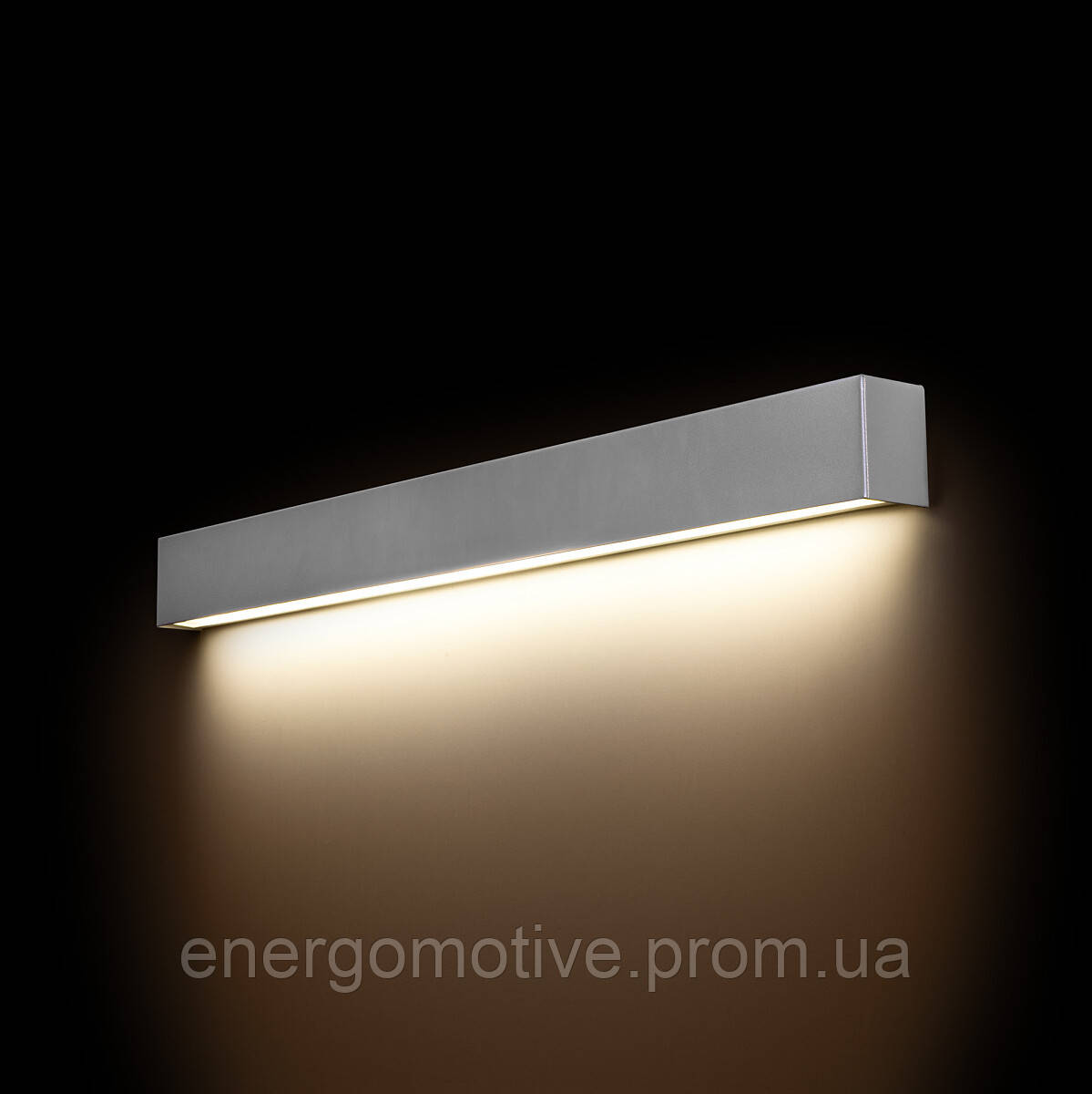 7564 Світильник Nowodvorski STRAIGHT WALL LED SILVER M PL