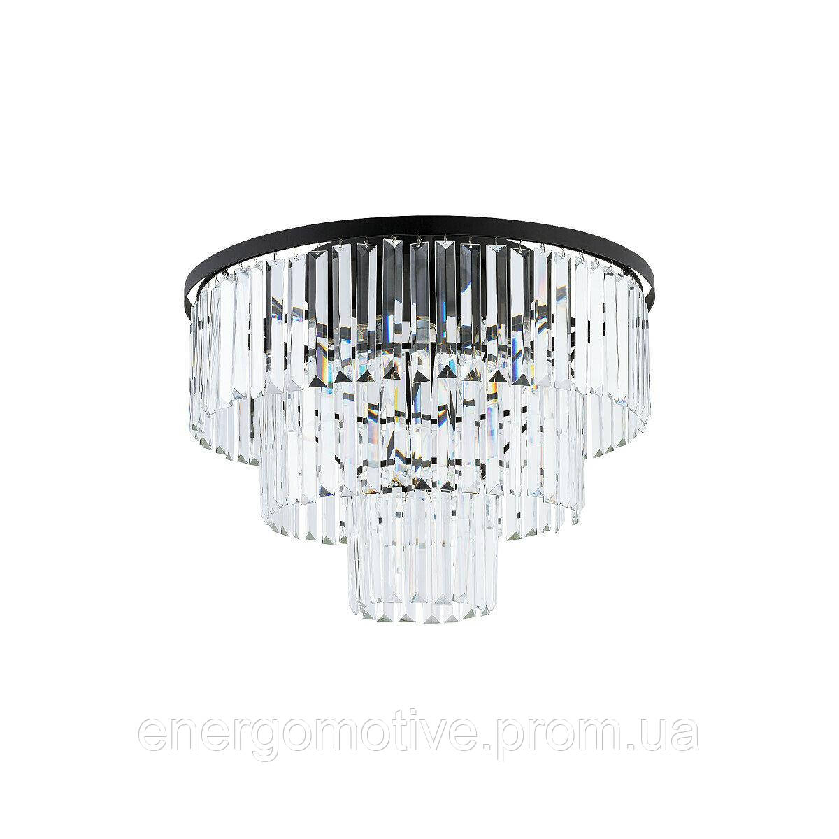 7627 Люстра Nowodvorski CRISTAL BLACK M PL