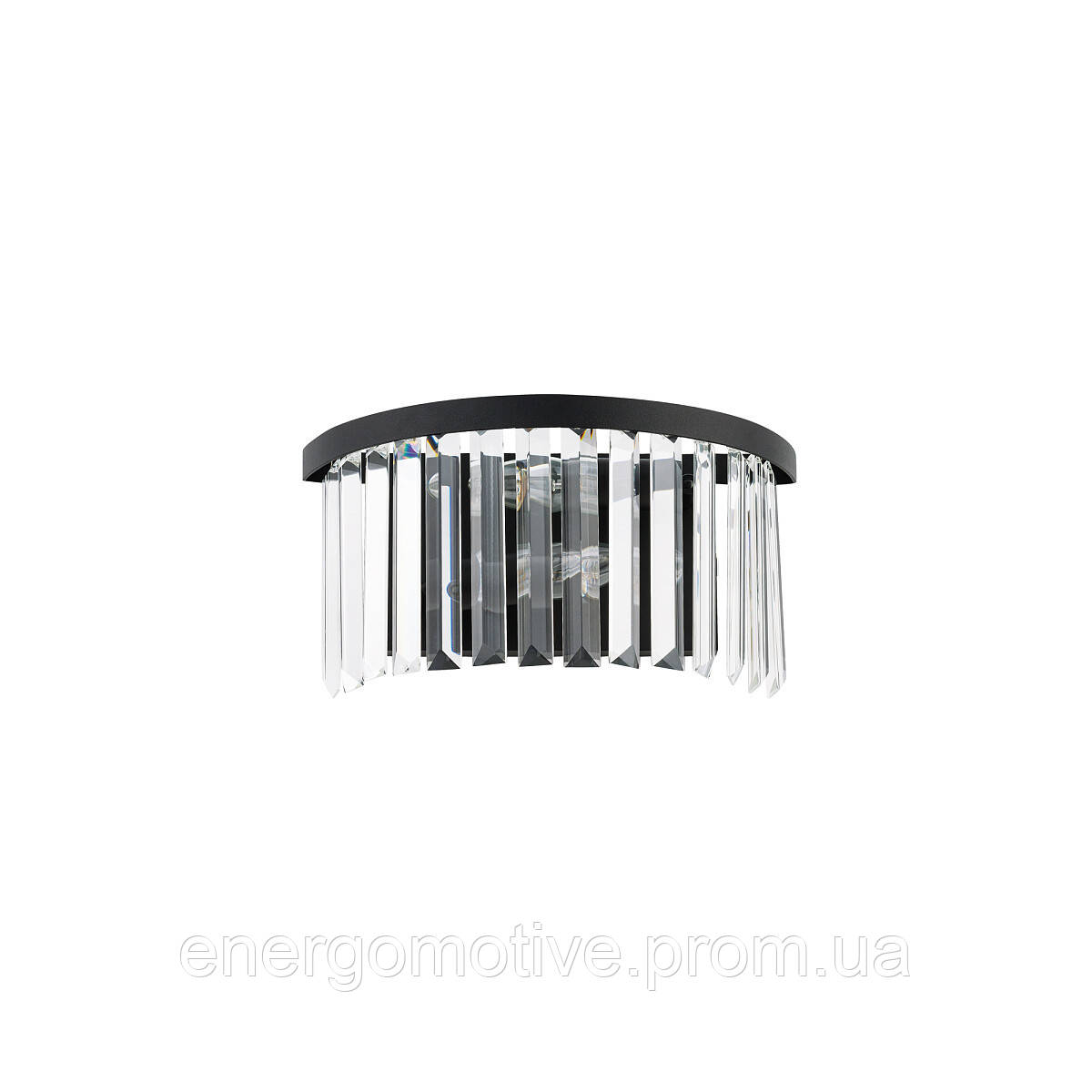 7633 Світильник Nowodvorski CRISTAL BLACK KINKIET PL