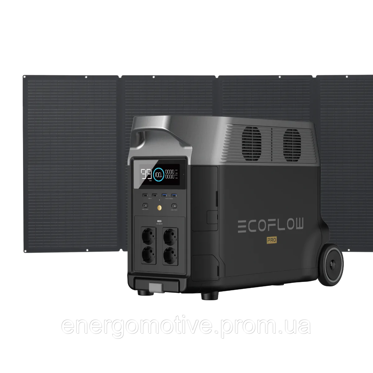 Комплект EcoFlow DELTA Pro + 400 W Solar Panel