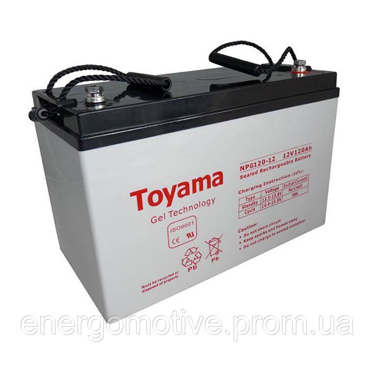 Акумулятор Toyama NPG120-12 C20