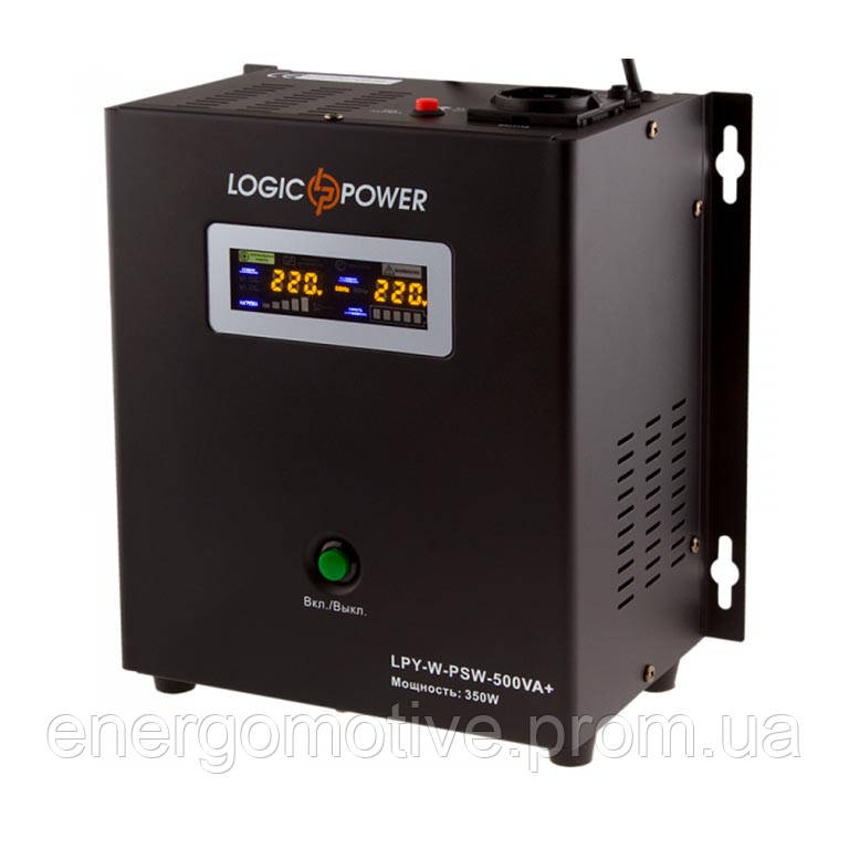 Джерело перебійного живлення LogicPower LPY-W-PSW-500VA+