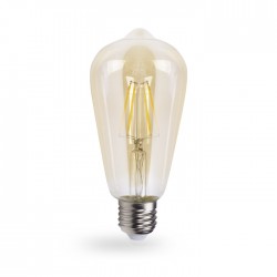 Світлодіодна лампа Feron LB-764 ST64 золото 4W E27 2700K EDISON