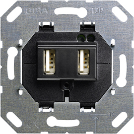 Механизм USB зарядка двойная GIRA