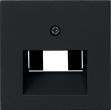 Накладка TF/PC System 55 (чёрный матовый) GIRA