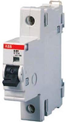 Автоматичний вимикач 6а SH201-C6 1-фазний 6 kA ABB, Німеччина