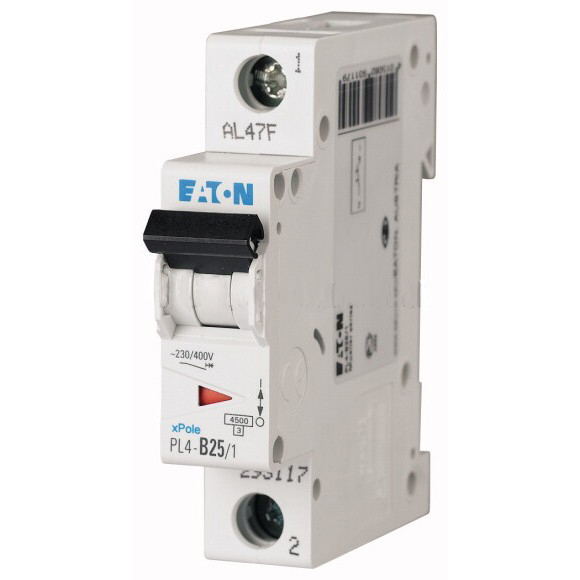 Автоматичний вимикач PL4-C10/1 Eaton-Moeller