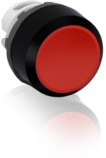 MP1-10R Головка кнопки без фиксации красная ABB